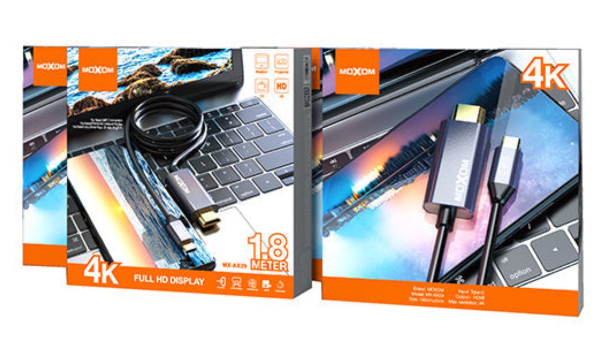 1.8 Meters Type C to HDMI cable