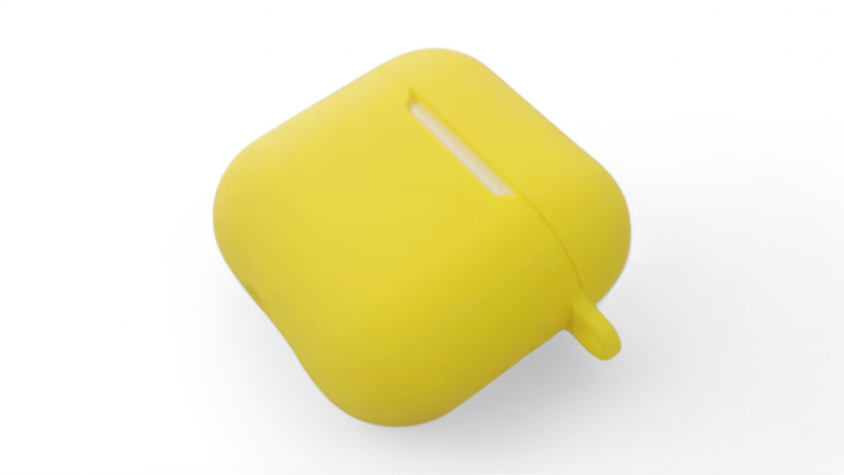 Yellow AirPods 1/2 silicone case
