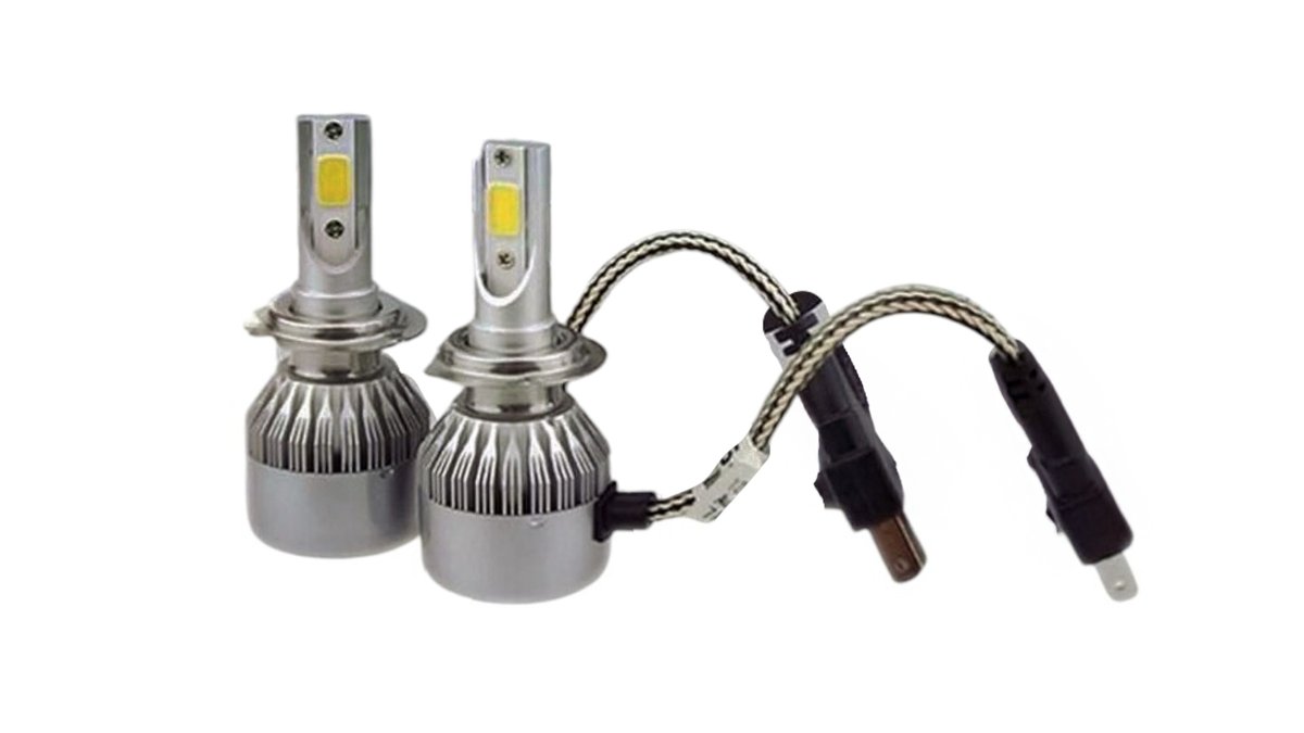 H1 LED Car Headlight Bulbs – Super Bright White Light