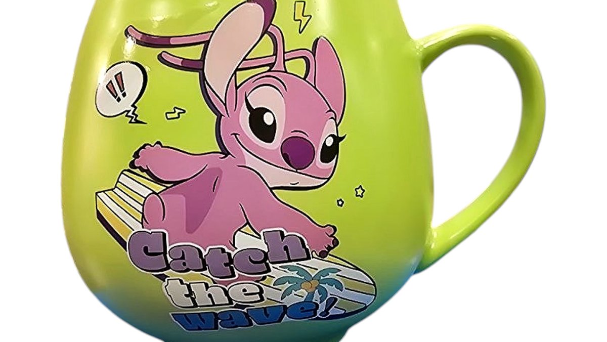 Angel Mug – Catch the Wave | Cute Disney-Inspired Coffee Cup