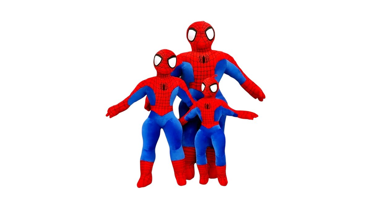 Spiderman Plush Toy – 70cm Jumbo Superhero Doll