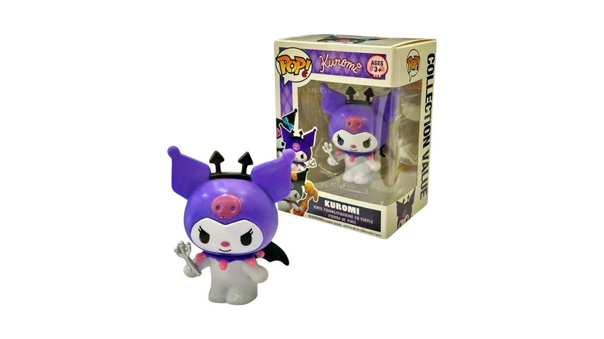 Kuromi Funko Pop Vinyl Figure – Purple Devil Outfit