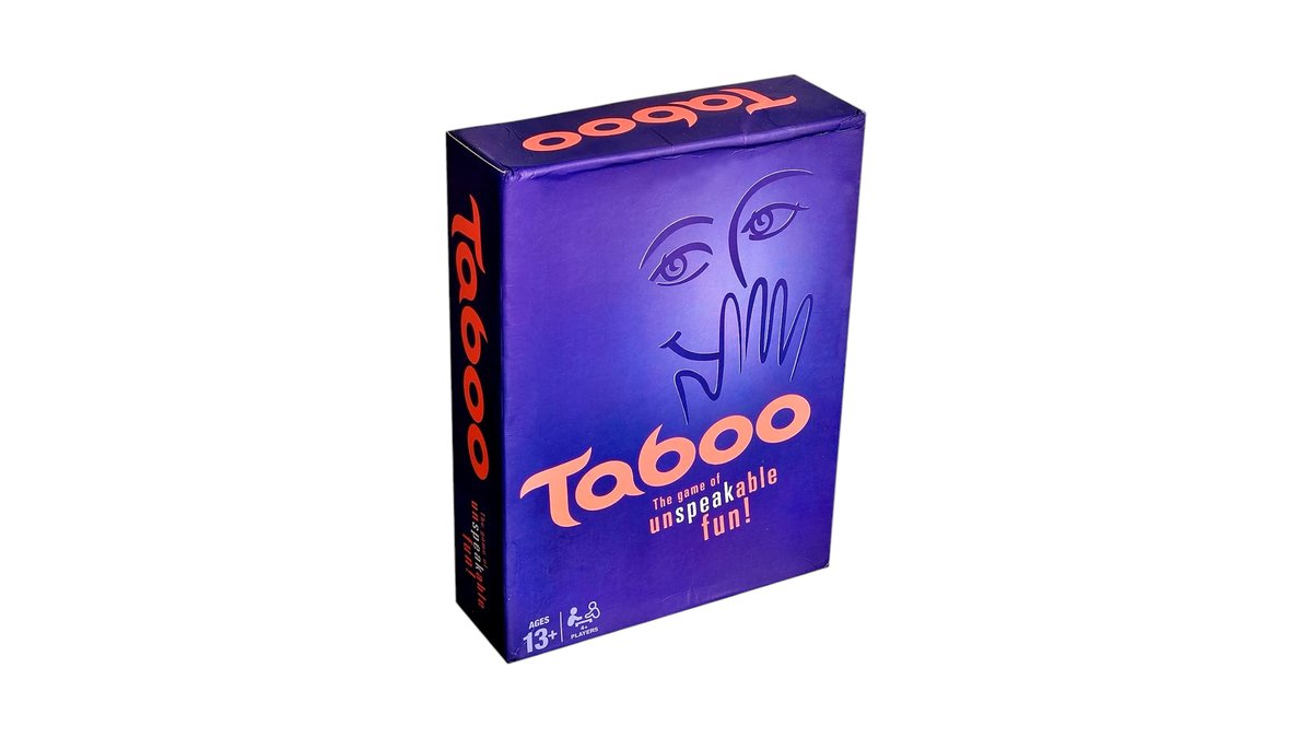 Taboo Board Game – Fun Party Game for Families, Friends & Game Nights