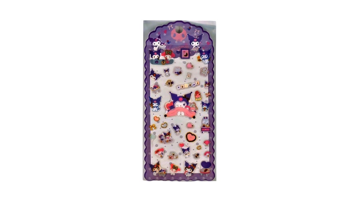 Kuromi Stickers – Kawaii Style