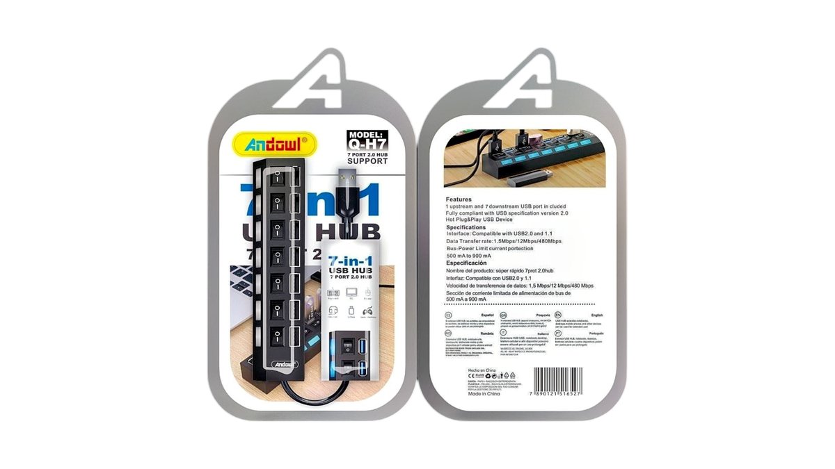 7in1 usb hub