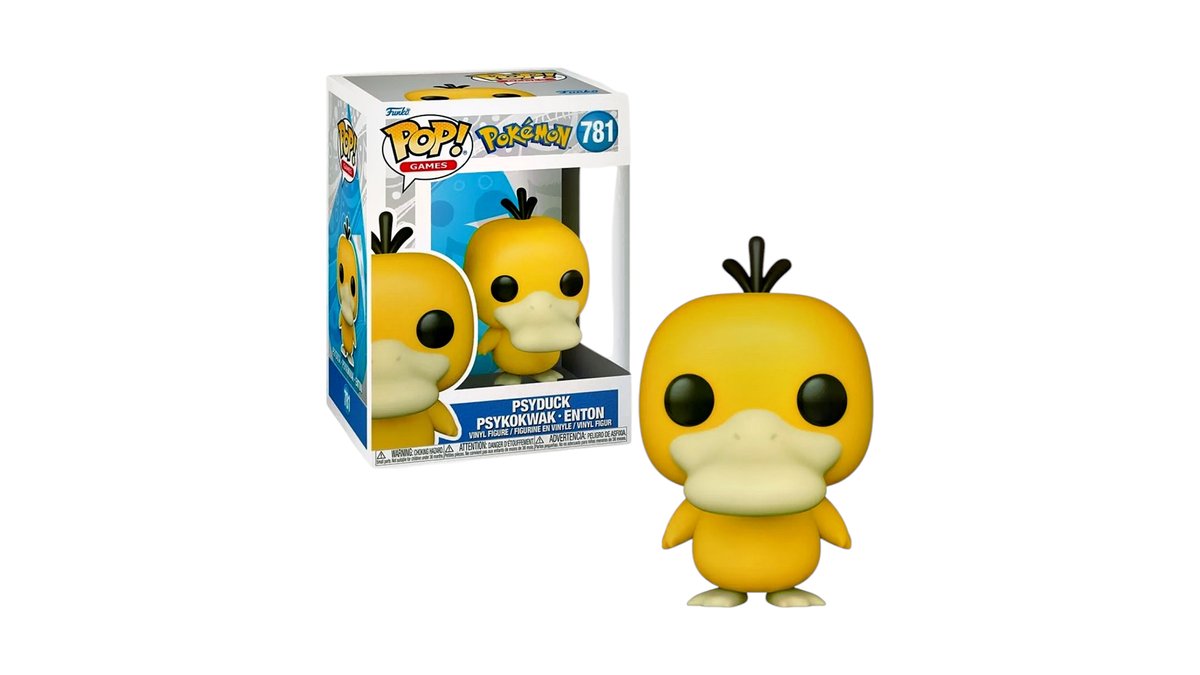Funko Pop! Pokémon – Psyduck Vinyl Figure