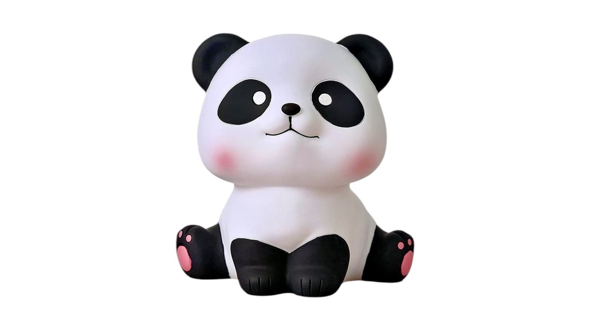 Cute Panda Coin Bank – Kids Money Box