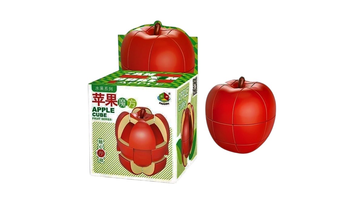 Apple Shape Puzzle Cube