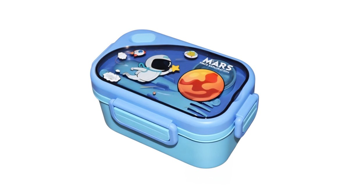 Space Explorer Lunch Box – Mars Astronaut Design