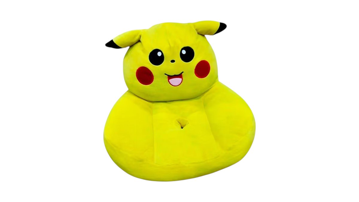 Pikachu Plush Kids Chair