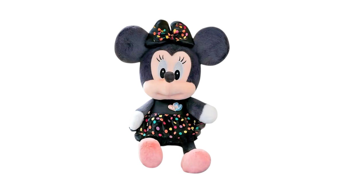 Minnie Mouse Plush Toy – Colorful Dress Edition 45cm