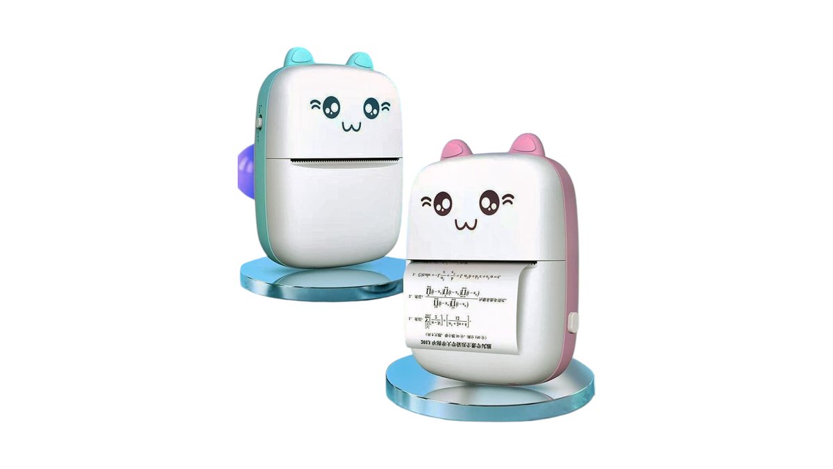 Viral Small thermal printer Blue