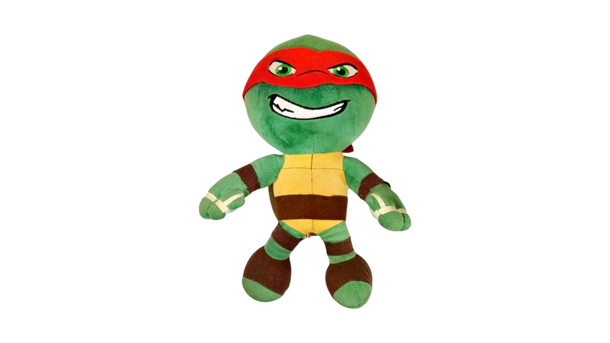 Raphael Plush – Teenage Mutant Ninja Turtles Stuffed Toy (Red Mask) 24cm