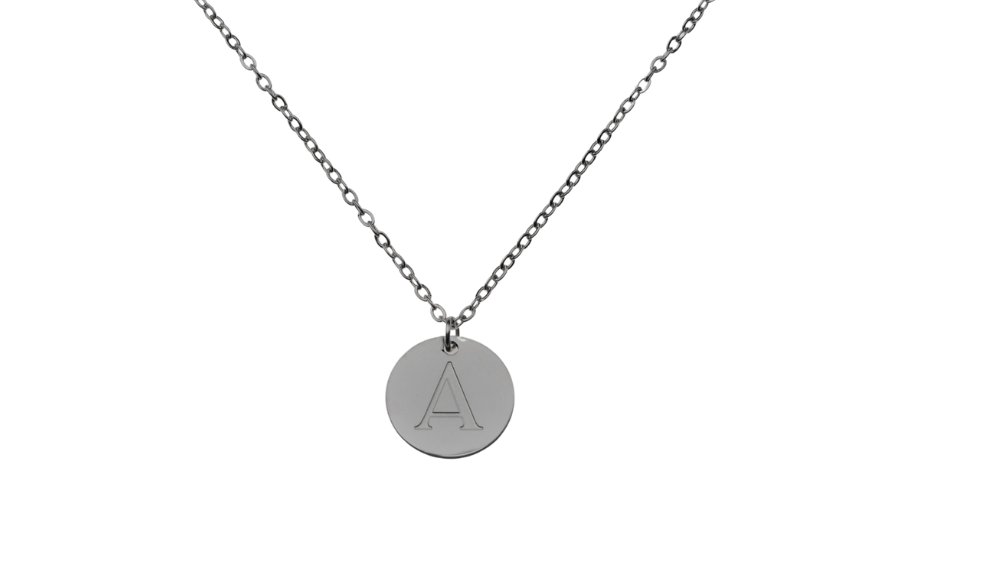 Necklaces with initials