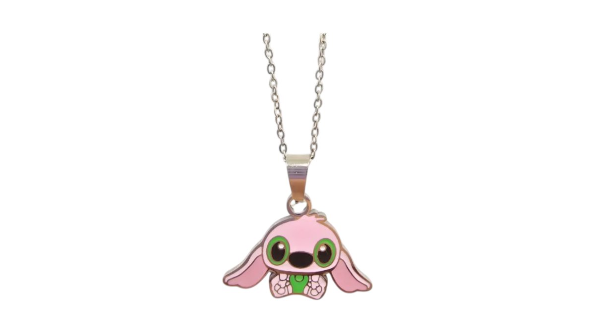 💗 Angel Necklace (Pink)
