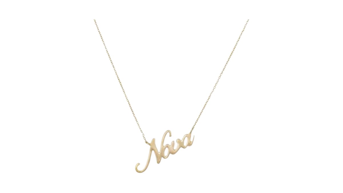 “Nona” Gold Stainless Steel Necklace