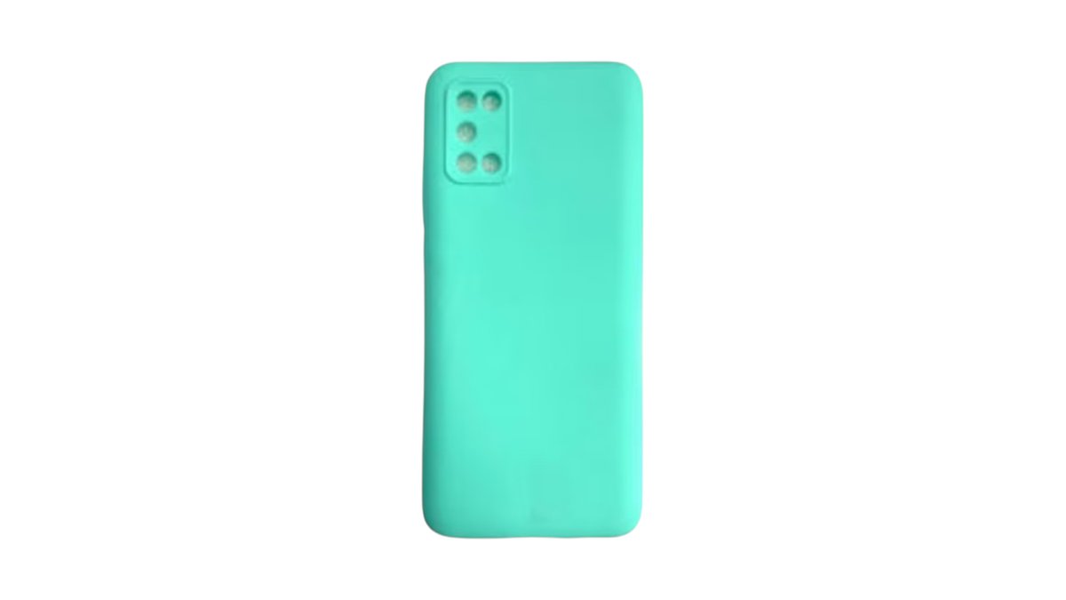 Turqoise Silicone Case for Samsung Galaxy A03 S Slim & Protective