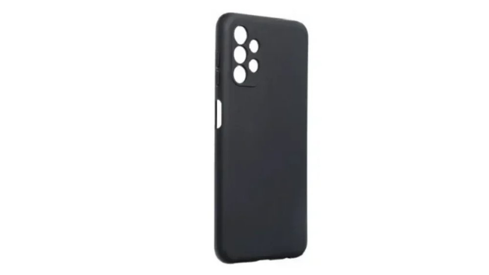 Black Silicone Case for Samsung Galaxy A73 5G– Slim & Protective