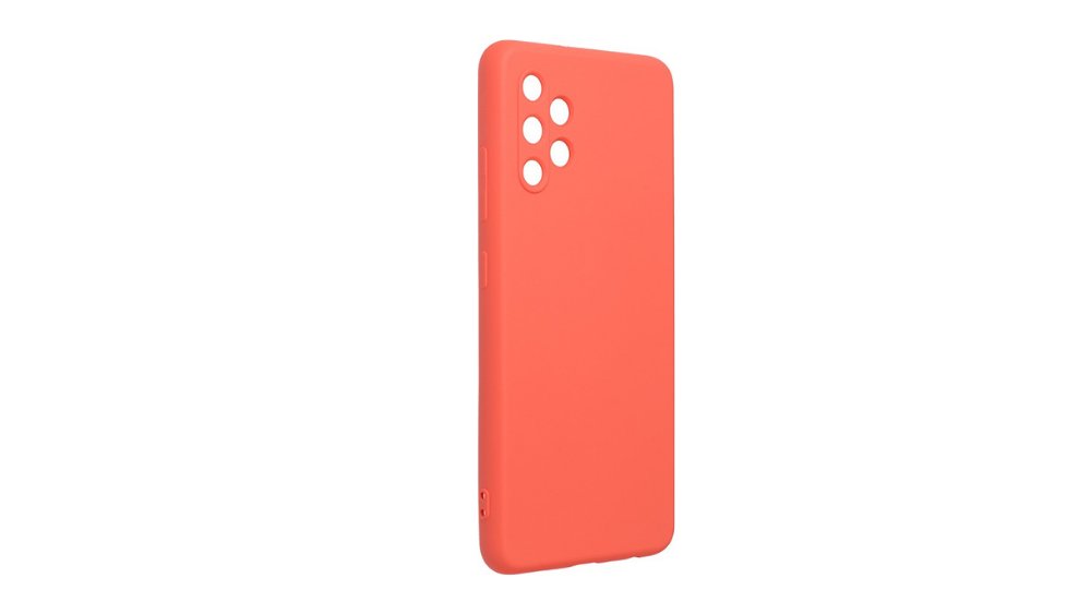 Orange Silicone Case for Samsung Galaxy A73 5G– Slim & Protective