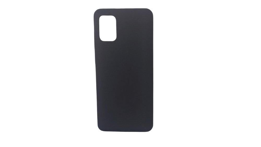 Black Silicone Case for Samsung Galaxy A91– Slim & Protective