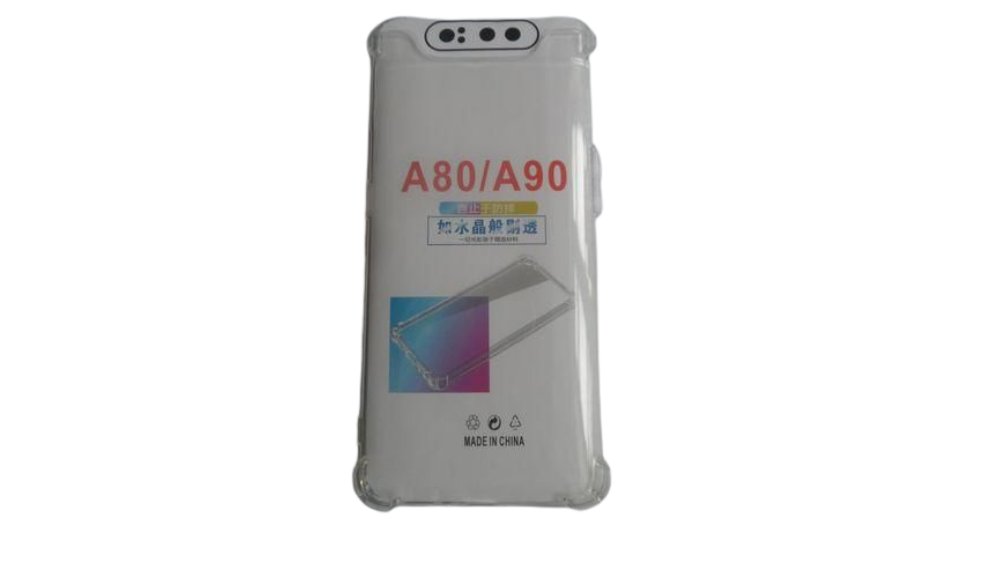 Soft clear silicone Case for Samsung Galaxy A80/A90– Slim & Protective