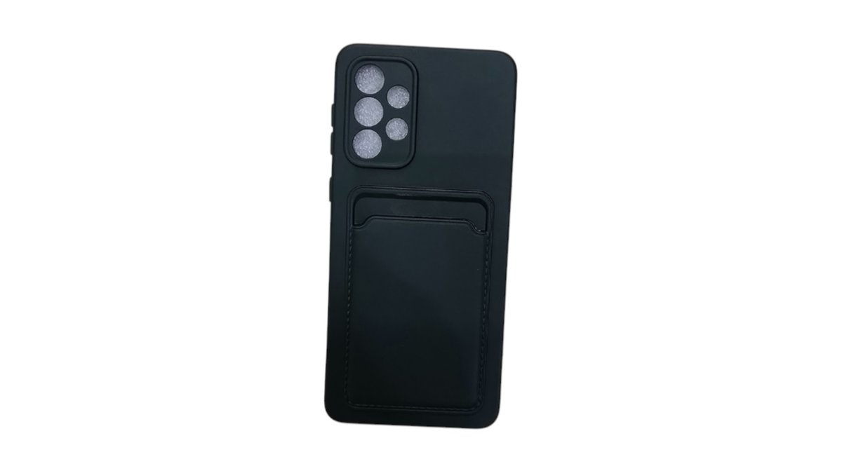Wallet Case for Samsung A33– Soft Silicone with Card Holder