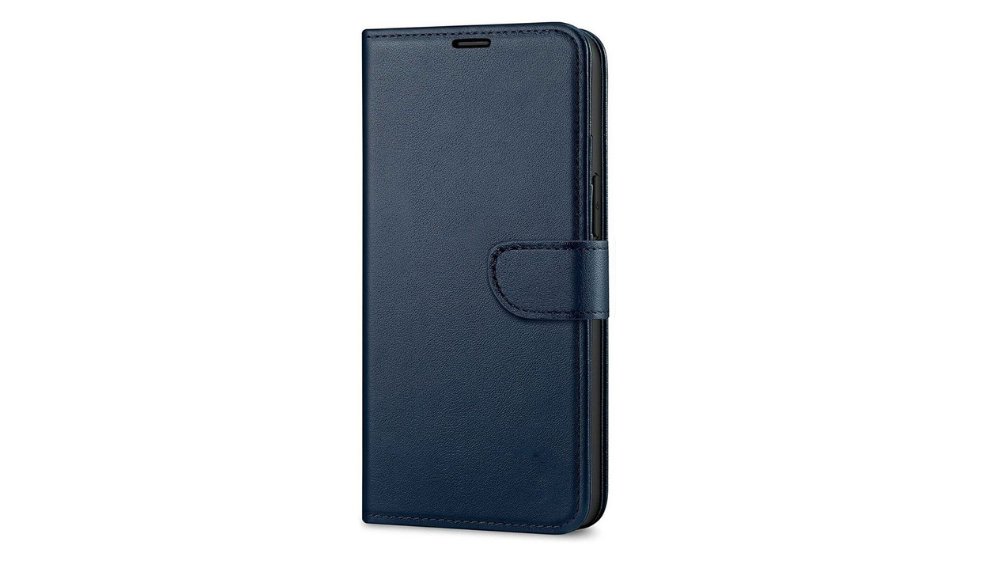 📱Dark blue Book Case – Redmi mi 15
