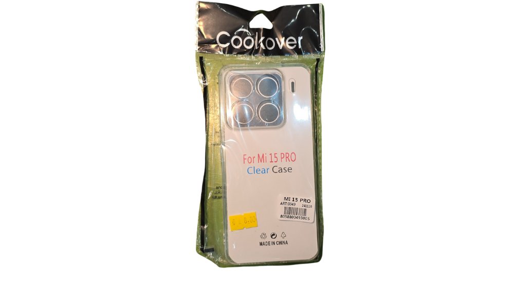 Soft clear Silicone Case for redmi mi 15 Pro Slim & Protective
