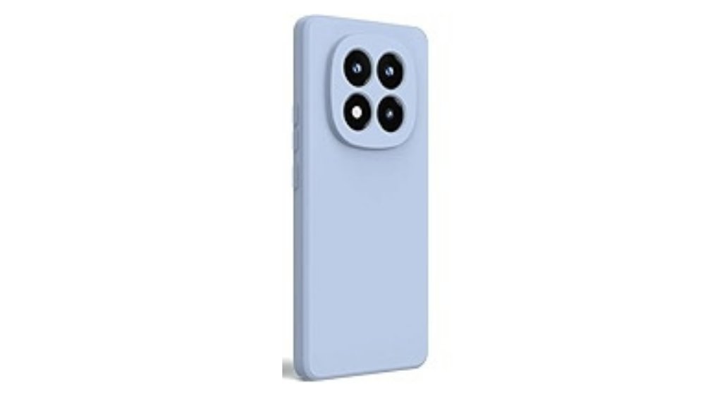 Grey blue Silicone Case for redmi note 14 pro plus Slim & Protective