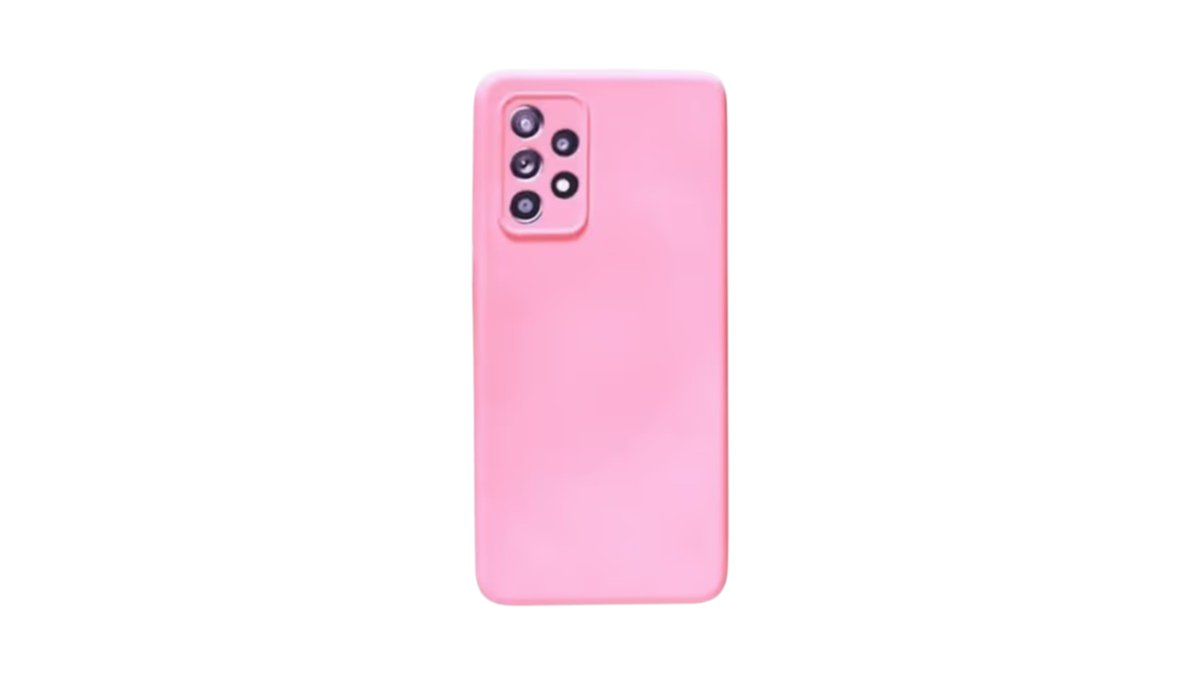 Pink Silicone Case for Samsung Galaxy A52/A52 S– Slim & Protective