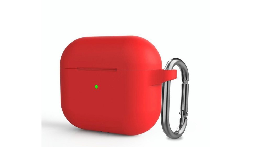 Silicone Case for AirPods Pro 3 – Red