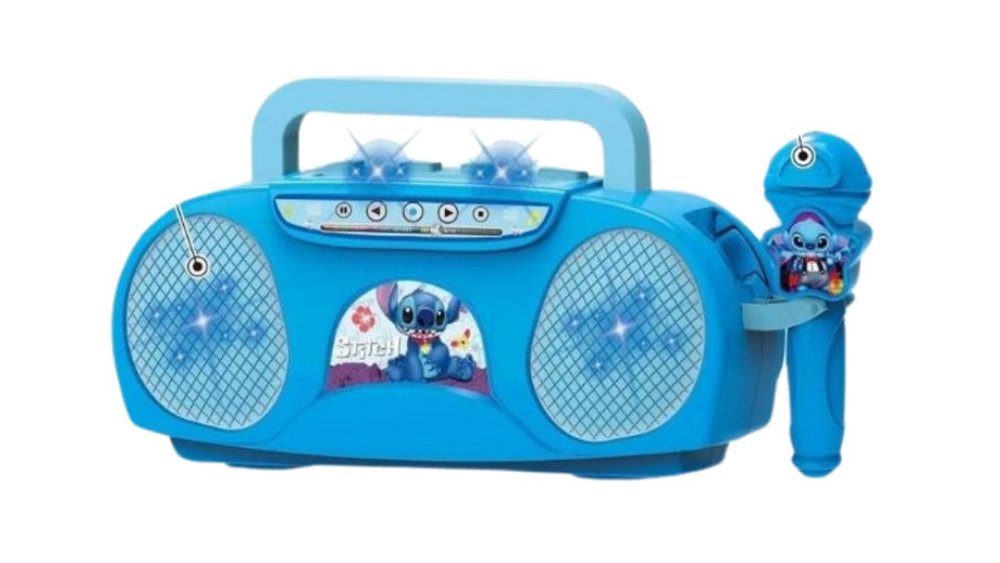 Stitch Little Singer – Kids Karaoke Machine with Microphone & Lights