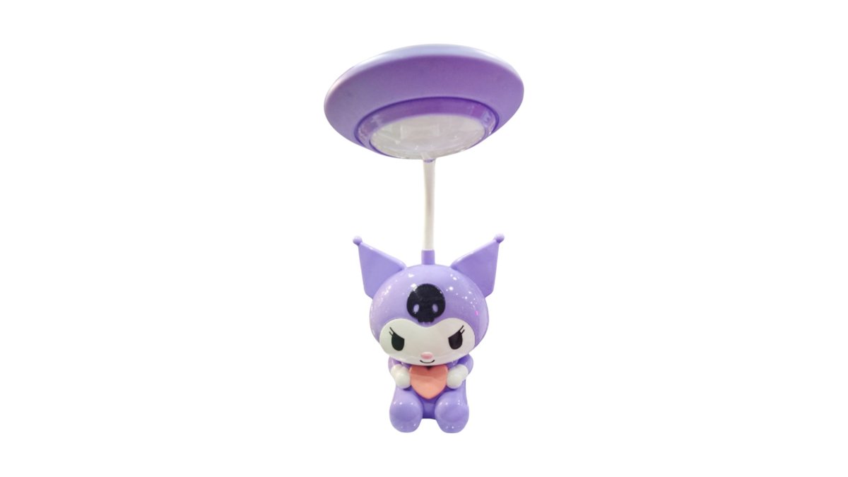 Kuromi Rechargeable LED Night Light – 25cm Purple