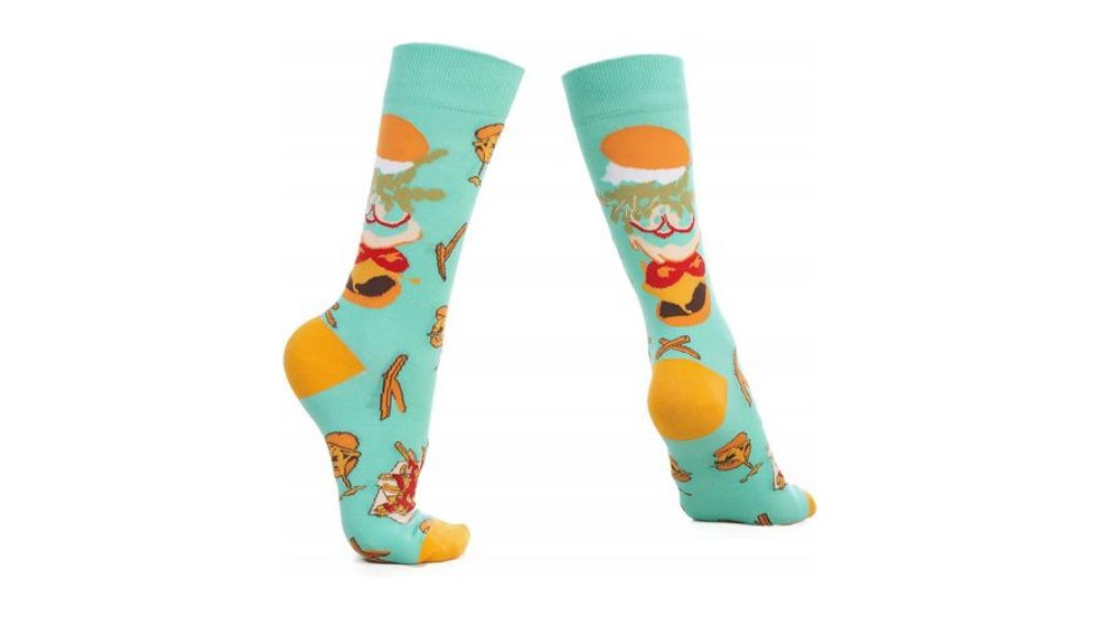 Dropping Burger socks