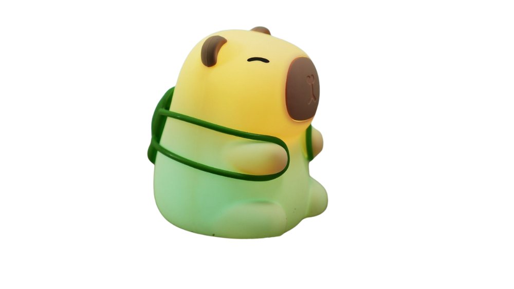 Capybara Night Light – Cute Rechargeable LED Lamp