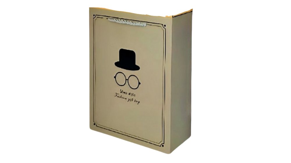 Gift bag for men glasses and hat