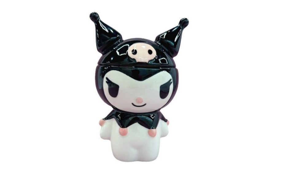 🖤 Kuromi 3D Mug – Cute but Mischievous!