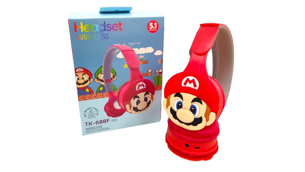 Super Mario bluetooth headset