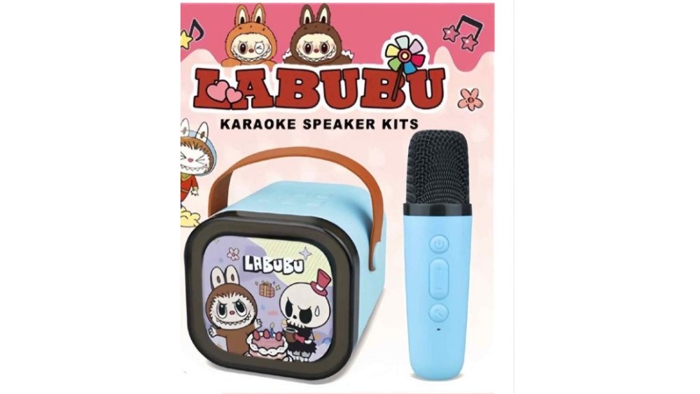 Labubu Karaoke Speaker Kit – Bluetooth Speaker with Microphone