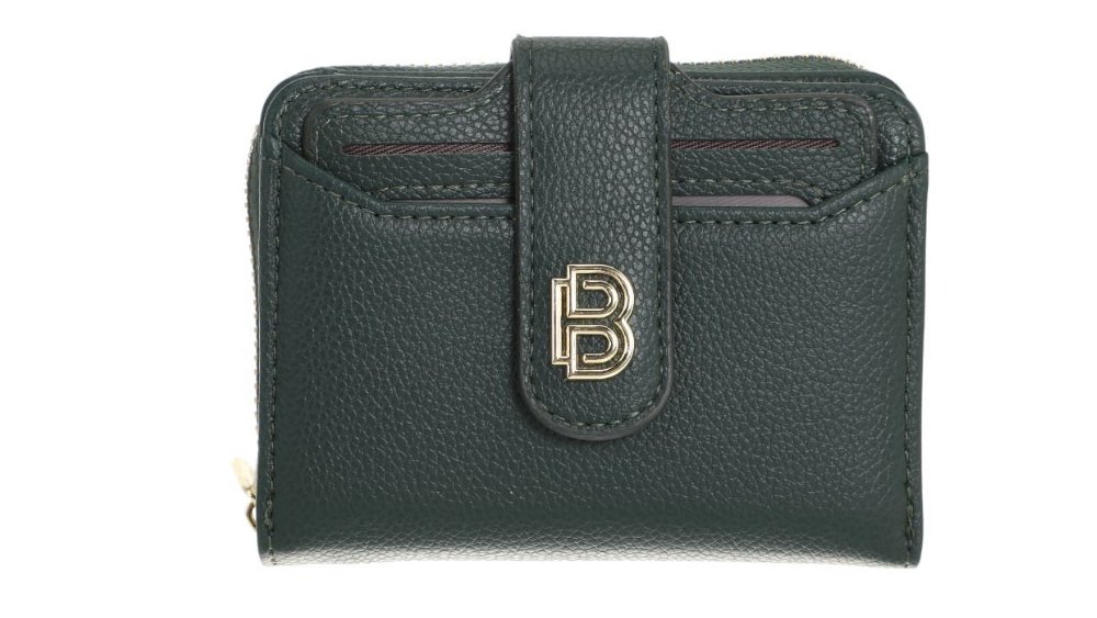 Women’s Compact Faux Leather Wallet Black