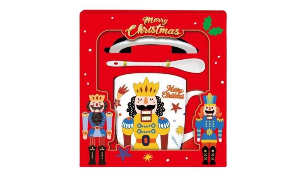 Christmas Mug Gift Set – Nutcracker Edition