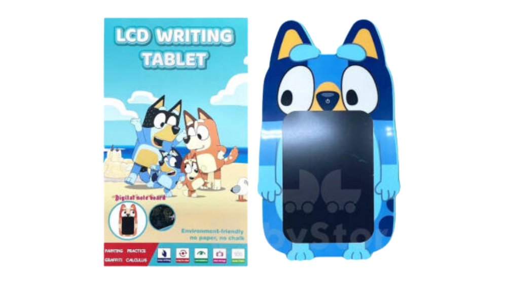 Bluey-Style LCD Writing Tablet – Kids Digital Writing Board