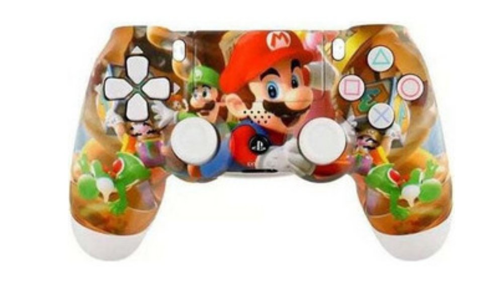 Super Mario Wireless playstation controller