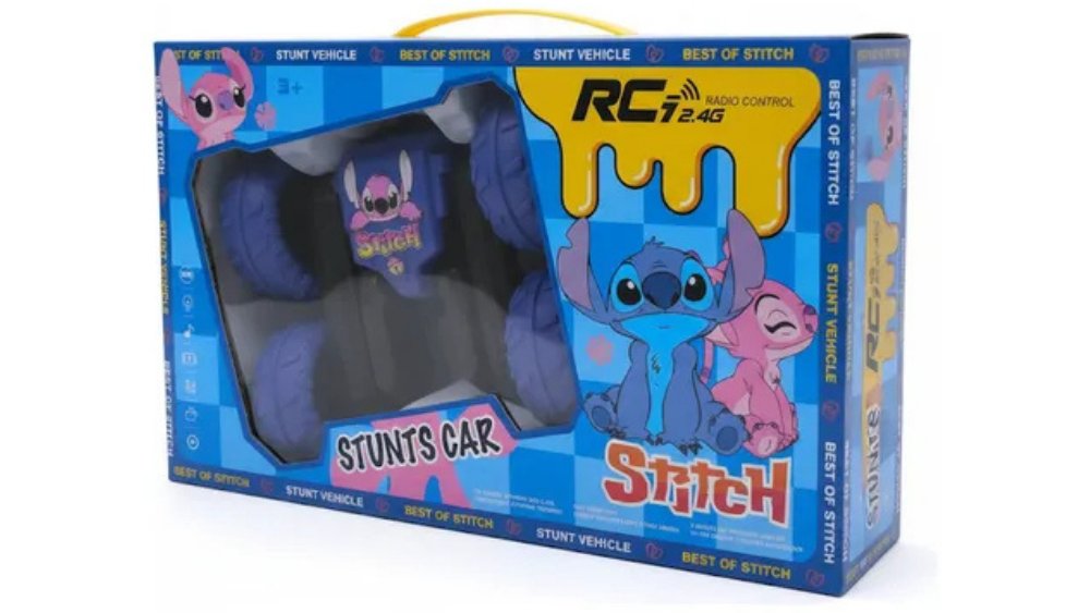 Stitch Remote Control Stunt Car – 2.4G Blue Edition