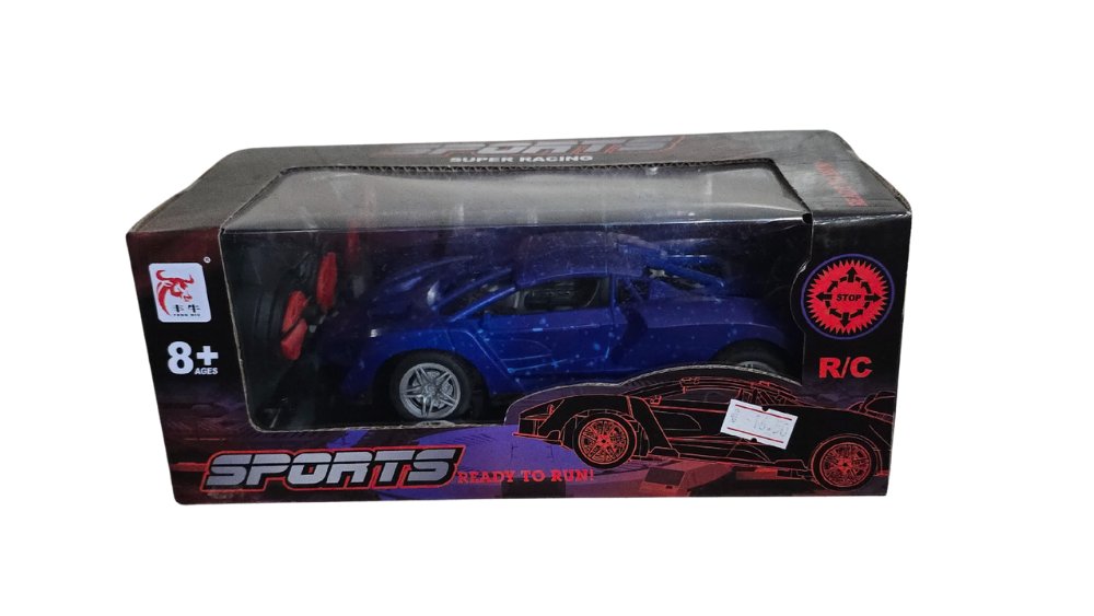 RC Sports Racing Car – Blue | Ready to Run