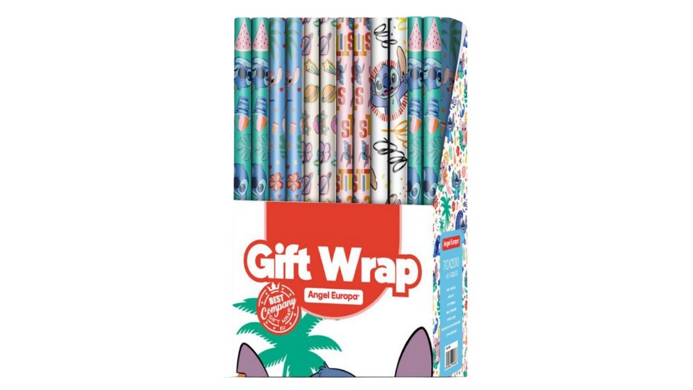 Stitch Gift Wraping Paper Roll