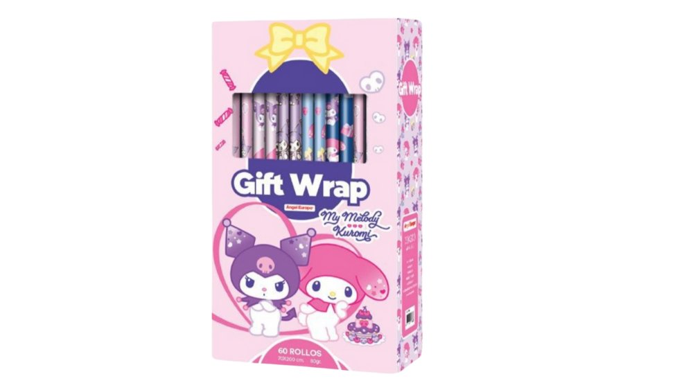 Kuromi Gift Wraping Paper Roll