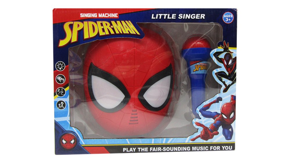 Spider-Man Little Singer Music & Microphone Set for Kids