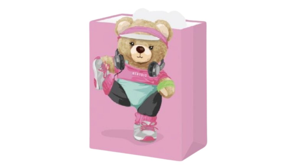 Gift bag big PINK Bear