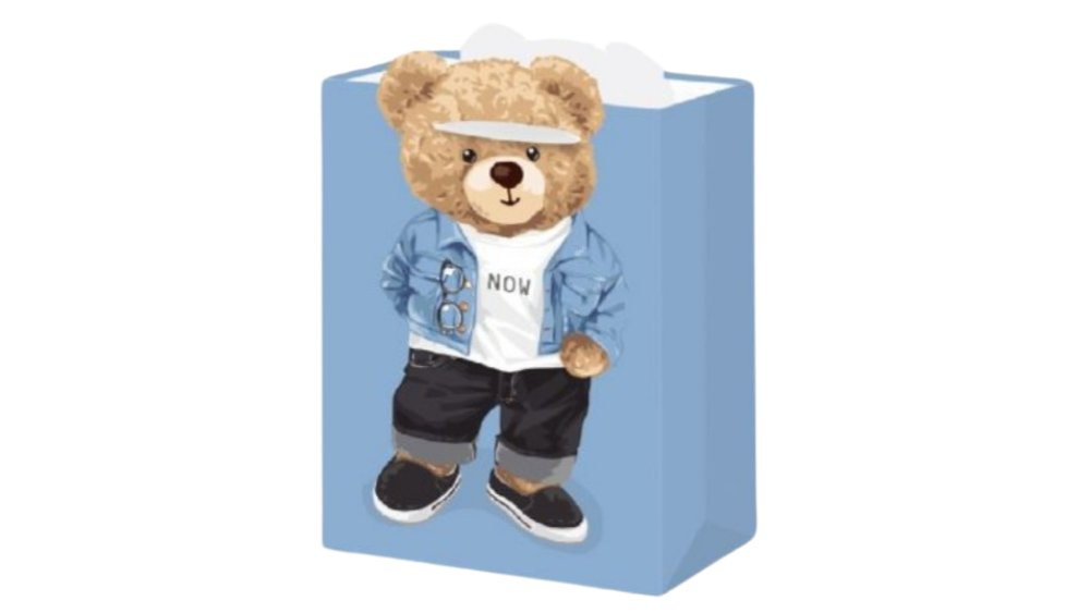 Gift bag BLUE Bear